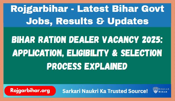 Bihar Ration Dealer